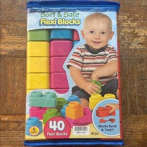 Soft & Safe Building Set - Multicolor! Brand new!